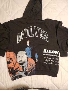 Darc Sport X Halloween 2 Graphic Hoodie Super Rare Piece